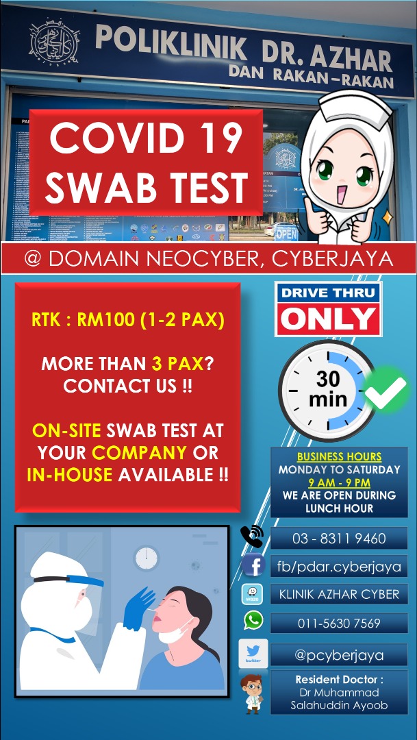Poliklinik Dr Azhar Cyberjaya Pcyberjaya Twitter