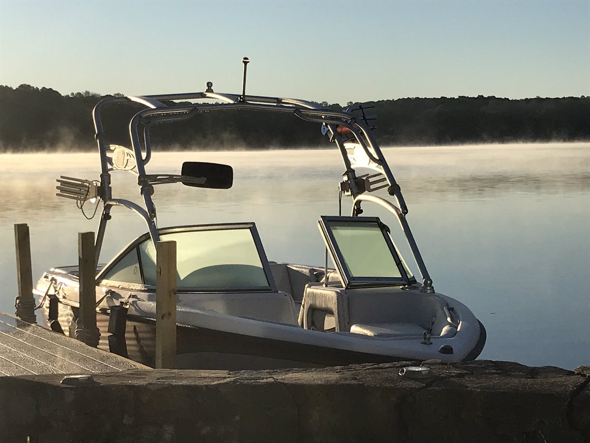 bordick's tweet photo. Old boat. New day. #nautiqueboats #correctcraft #wakeboard https://t.co/W6GSAVFBZh
