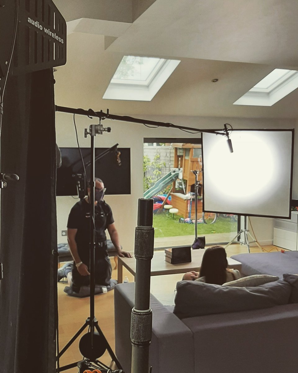 SoundwellAudio's tweet photo. That's how we roll today. #todaysoffice #productionsound #locationaudio #crewlife #setlife https://t.co/KOT8WqfSW1