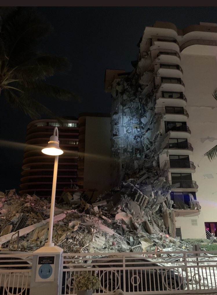 Sigue la búsqueda de los nueve argentinos tras el derrumbe y tragedia en un edificio de Miami