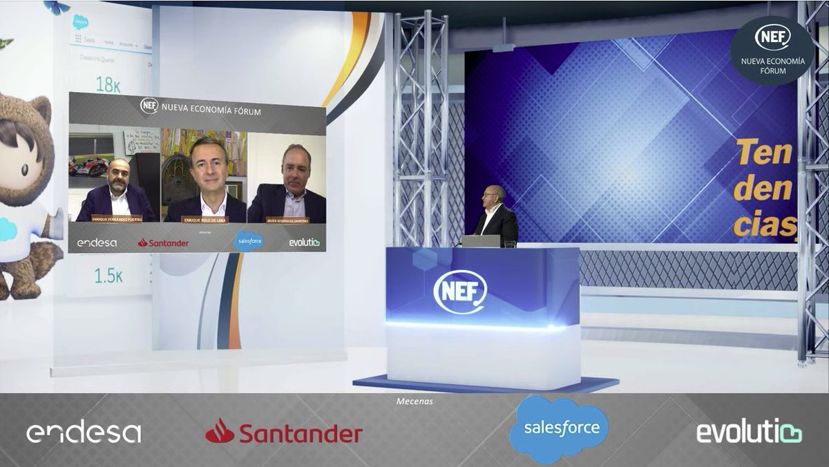 New Economy Forum (@neweconomyforum) on Twitter photo 🎙️"El momento es ahora no lo dejes escapar", termina <a href="/zapatero_/">Javier R Zapatero</a>
🗣️"Tecnologías para fortalecer la confianza", señala <a href="/efpuertas/">Enrique Fernandez Puertas</a>
🎙️"El mundo a cambiado y hay que aprovechar esta oportunidad", dice <a href="/enriquepolo/">Enrique Polo de Lara</a> 🎙️"El momento es ahora no lo dejes escapar", termina <a href="/zapatero_/">Javier R Zapatero</a>
🗣️"Tecnologías para fortalecer la confianza", señala <a href="/efpuertas/">Enrique Fernandez Puertas</a>
🎙️"El mundo a cambiado y hay que aprovechar esta oportunidad", dice <a href="/enriquepolo/">Enrique Polo de Lara</a>