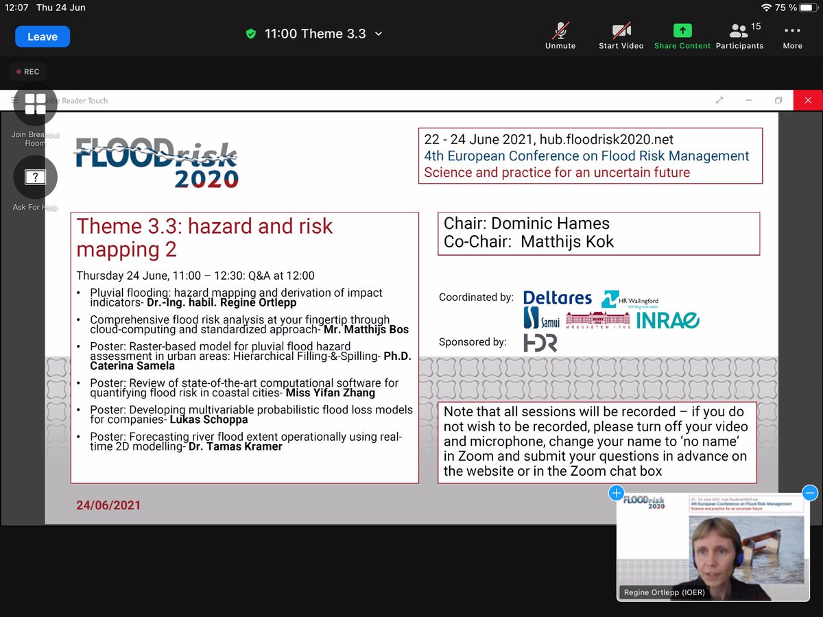 Q&amp;A for session Theme 3.3: hazard and risk mapping 2.
<a href="/floodrisk2020/">FLOODrisk 2020</a>