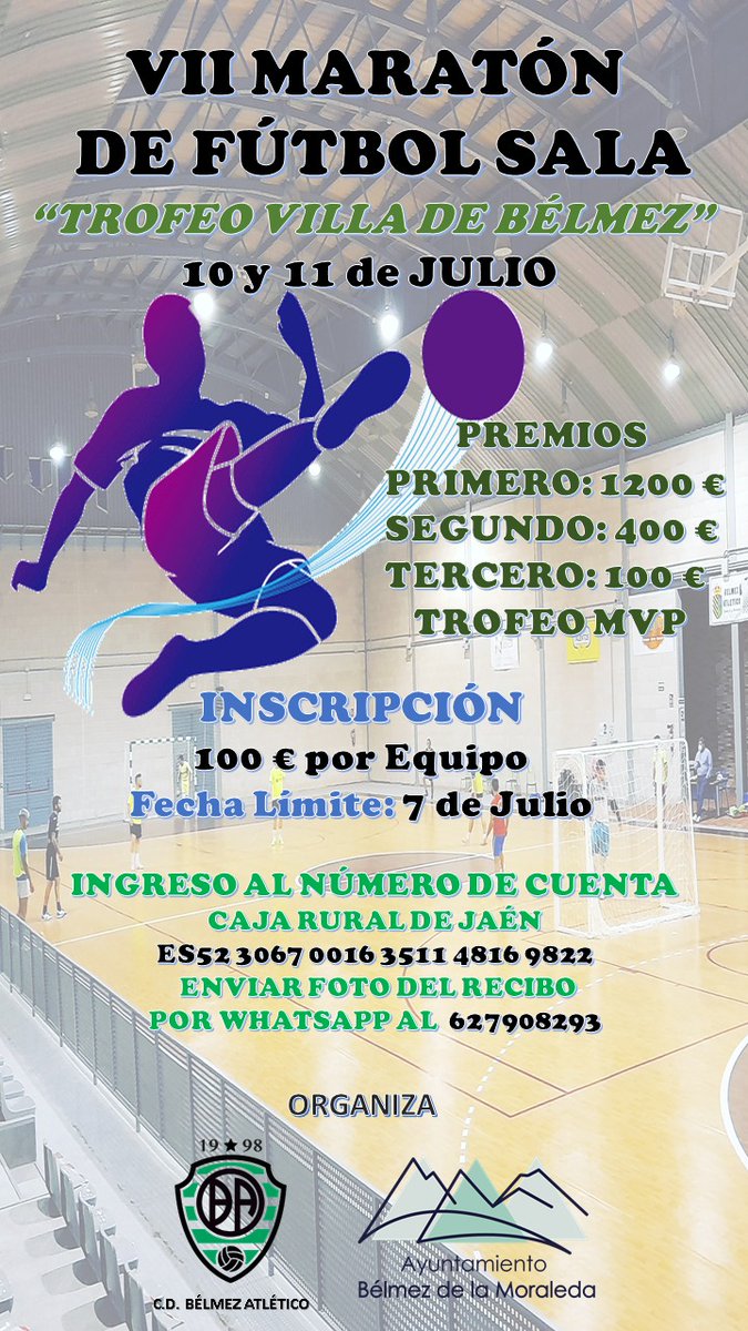 Nuestros vecinos de Belmez de la Moraleda nos hacen llegar este cartel, por si estáis interesados!!