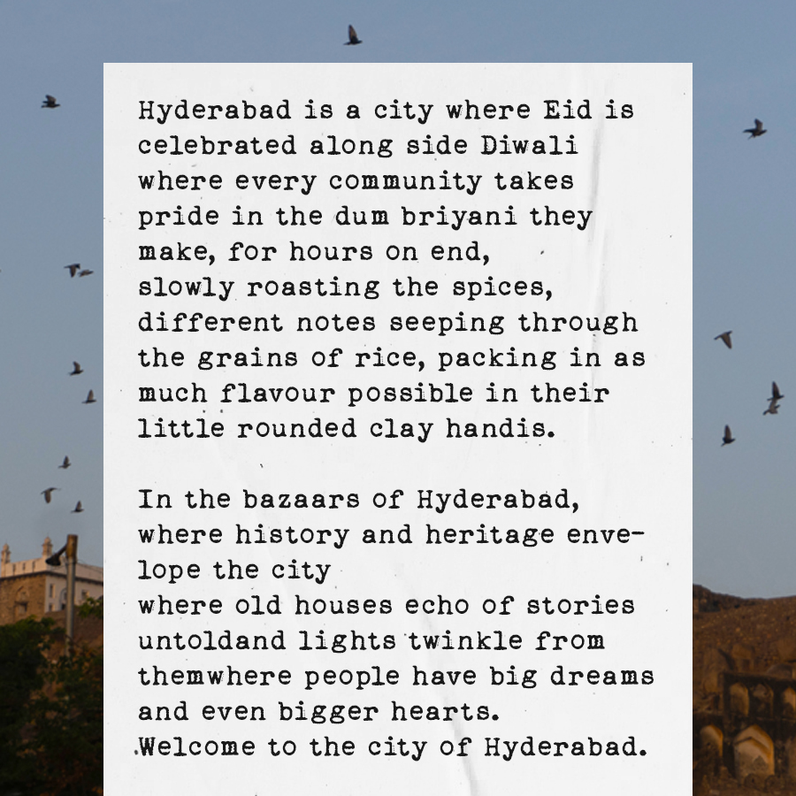 In the city of Hyderabad! 

#QuboolHai #miragemedia #indianwedseries #streetsofhyderabad