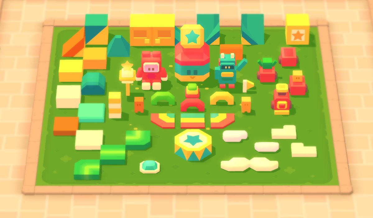 playbrixity's tweet image. All standard buildings in Brixity can be taken apart and customized. 🧱
Here&apos;s a look at the Toy Shop in pieces and fully assembled! 🧩
#screenshotsaturday #gamedev #lowpoly