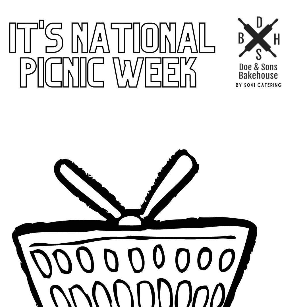 Its National Picnic Week 

The weather but not be playing ball but we have all your picnic needs covered with freshly baked bread for sandwiches, awesome sausage rolls and super tasty chocolate brownies and cookies 

Head to so41catering.co.uk/marketplace to grab yourself some
