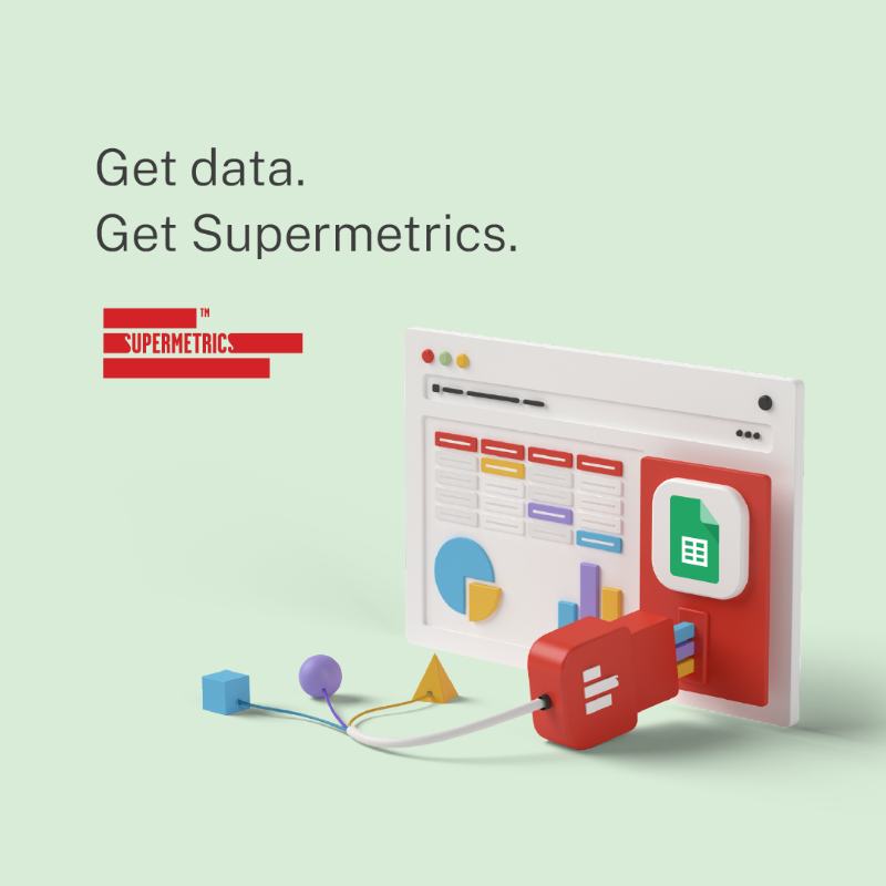 Supermetrics's tweet photo. Looking to automate your reporting and save valuable time? 
With Supermetrics, you can bring your marketing data directly into Google Sheets. Start your 14-day free trial today!