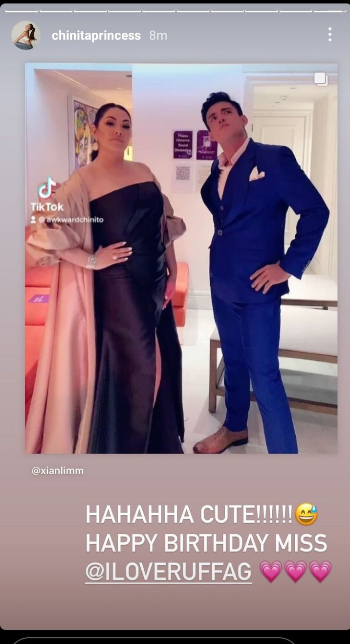 Kim Chiu
Xian Lim
Happy Birthday Ms.Ruffa
From Kim\s IGs 