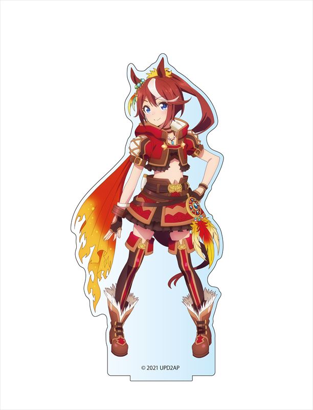 KeyholderLand's tweet photo. サイトOPEN3日目！
現在、一番の人気商品はウマ娘！だｷｰ！

今なら、トウカイテイオーやライスシャワーなど、あなたが推している育成ウマ娘のグッズが【10％OFF】になるキャンペーンを実施中！

要チェックだぞ！ｷｰ🦇
https://t.co/PNWWEo1dQj

＃ウマ娘プリティーダービー ＃アクスタ #アクキー https://t.co/BVcYZ8abCI