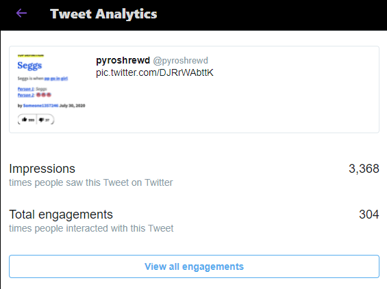 PyroButNotPyro's tweet image. Ok but like why is this my most viewed tweet...