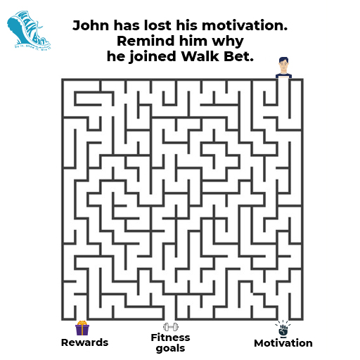 walkbet's tweet image. Find the right way for John, and also remember why you joined Walk Bet!

#walkandearn #stepchallenges #fitnesschallenges #walkingchallenges #fitnessgoal #thursdaymorning #TrendingNow #motivation #Inspiration