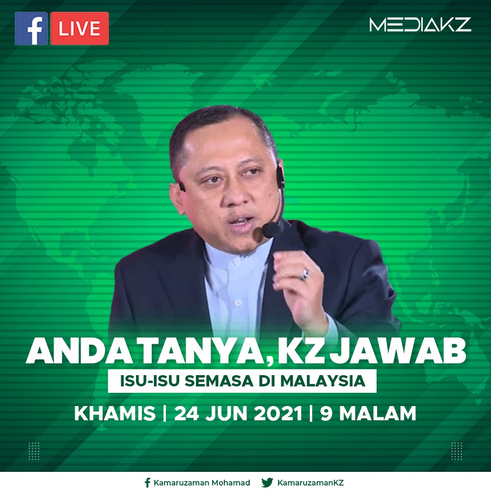 Bersua lagi malam ini. 

Kupasan isu semasa dan pendirian PAS mengenai beberapa isu semasa sekitar beberapa hari ini. 

Begitu juga saya ingin berkongsi update terkini pergerakan PAS. Insya-Allah.

FB Kamaruzaman Mohamad