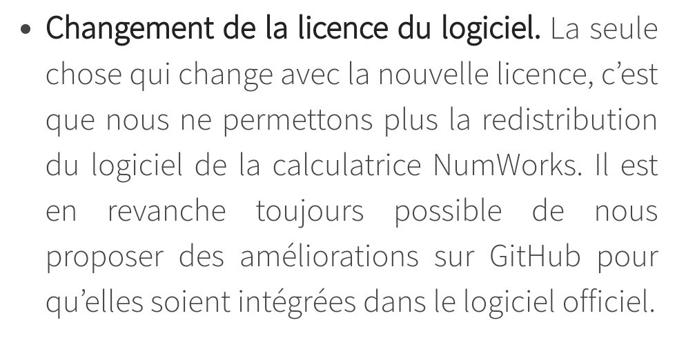 Golden_Manouche's tweet photo. @NumWorks vous avez détruit toute l'estime que j'avais pour vous. Il faudra revoir votre communication car en plus d'annoncer que vous changez complètement d'état d'esprit, vous annoncez tranquillement que vous voulez toujours profiter des contributions des autres #FreeNumworks https://t.co/3NjaFHX6za