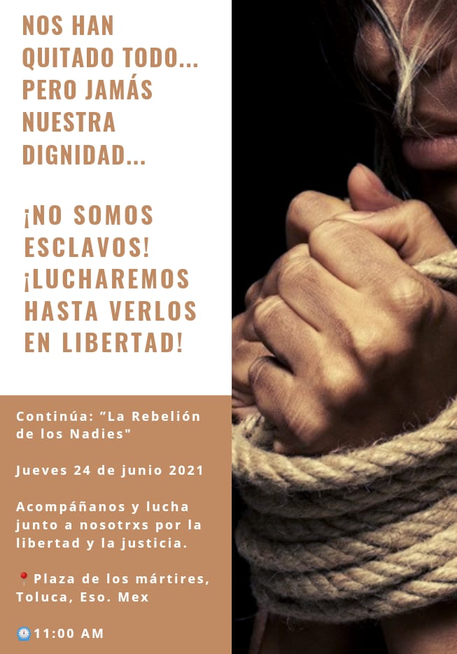 MariaLu55788377's tweet photo. Nos quitan todo menos la
dignidad se pierde lo material más no las fuerzas de luchas #HazvalerMilibertad
#HamnistiaQiecumpla
Somos #inosentes
#Injustamentepresos
Con la cara mirando de frente sin vergüenza porque soy #inosente https://t.co/T70yyTPlPw