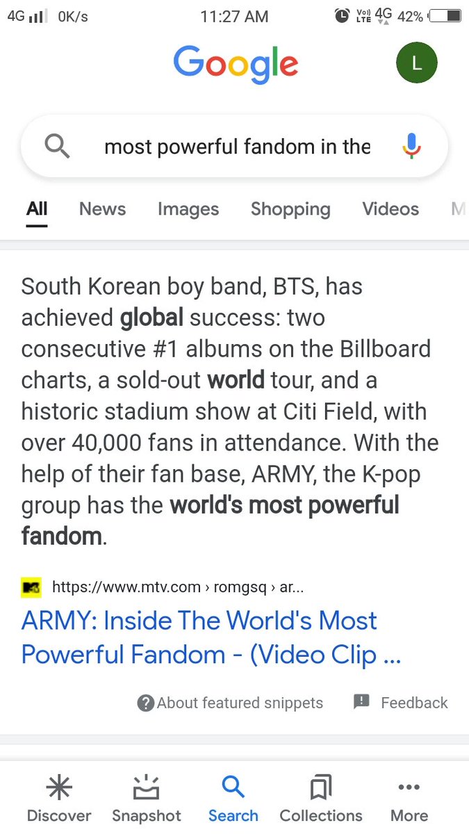 Lisa10711's tweet photo. I think BLINKs didn't know how powerful ARMYs are. BLINKs are just jealous.
#BlinksAppologiseToBTS 
#toxicblinks #blackpinkdisband https://t.co/afJT9uKlZX