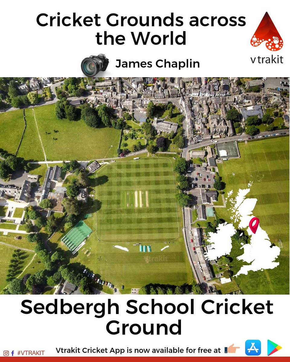 Vtrakit's tweet photo. Sedbergh School has four cricket pitches including the stunning Main Field and Akay grounds, six outdoor all-weather nets, four indoor nets and a second double sized indoor hall ideal for playing indoor games. #Lancashire #Cricket #VtrakitApp https://t.co/L8D0wj2y2n