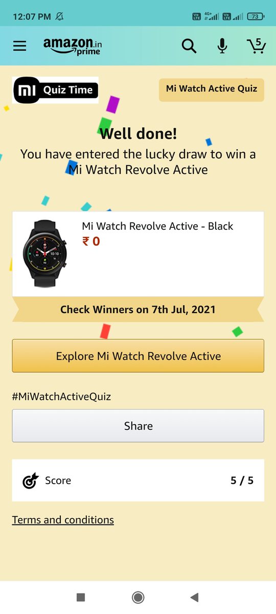 SanjayG91688045's tweet image. #MiWatchRevolveActive