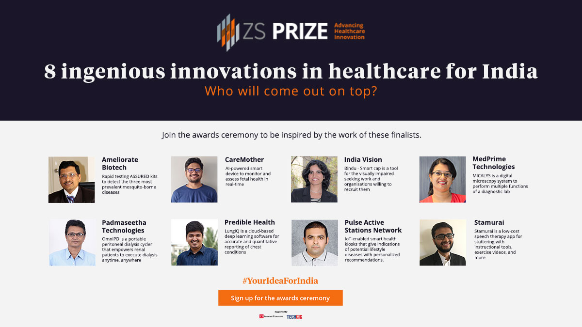 #ZSPRIZE finale is coming soon! Register now to watch the award ceremony and learn more about our inspiring finalists. bit.ly/3wWEjp0 #YourIdeaForIndia