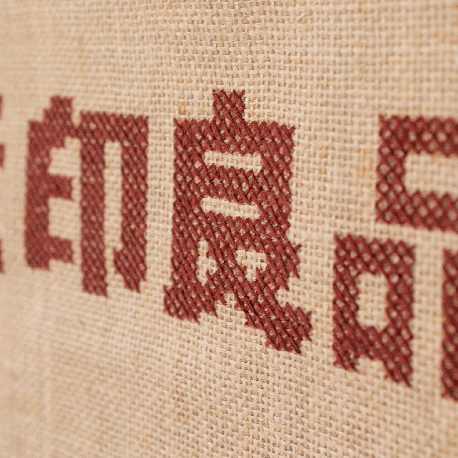 暇すぎて？！無印良品のエコバッグにダイソーで買った針と糸で刺繍したクオリティが凄い！