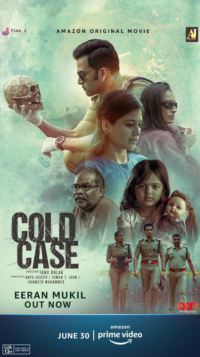 PrithviOfficial's tweet photo. Step into the world of dark mysteries and secrets with #EeranMukil, out now!
https://t.co/wQnY4UNH2m
Watch #ColdCaseOnPrime June 30, @PrimeVideoIN
 
@AditiBalan @LakshmiPriyaaC @suchitrapillai #AthmeeyaRajan @Gibin_Gopinath @PoojaMohanraj @IamAntoJoseph #TanuBalak
#Jomon #Shameer https://t.co/AqWwmcovPN