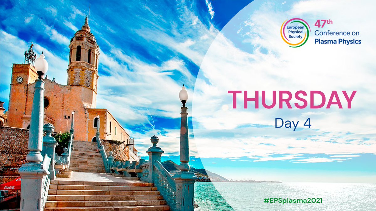 epsplasma2020's tweet photo. It´s Day 4 of #EPSplasma2021!  Be sure to take a look at our Thursday programme to plan which presentations you would like to visit today ➡️ https://t.co/gs1ec51JCg https://t.co/AadpB9hGay
