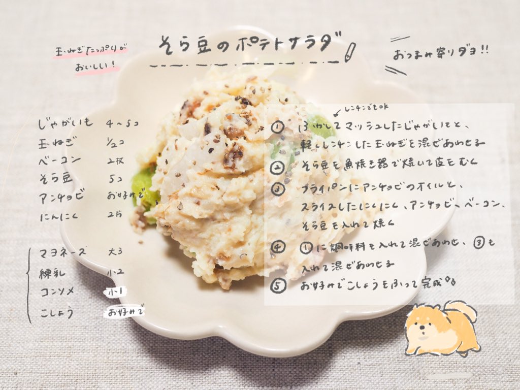 手書きレシピ 手書きレシピ