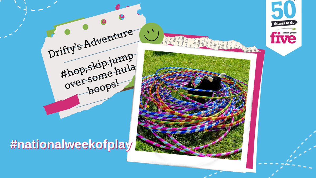 50TTDBradford's tweet photo. We've been having so much fun playing this #NationalWeekOfPlay!
Why not try #24HopSkipJump with Drifty this weekend? It's a great way to exercise and lots of fun too! ๐คธโโ๏ธ https://t.co/lUuz23bK5k