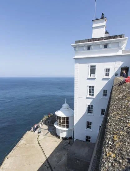 DublinAirport's tweet photo. Rathlin Island, off the coast of Co Antrim, has Ireland’s only ‘upside down’ lighthouse. Rathlin West Light, completed in 1917, has the light at the bottom of the tower. (PS There’s no lighthouse emoji - we can so relate.) 📷 via @TourismIreland. #FillYourHeartWithIreland https://t.co/hD87J73MkT