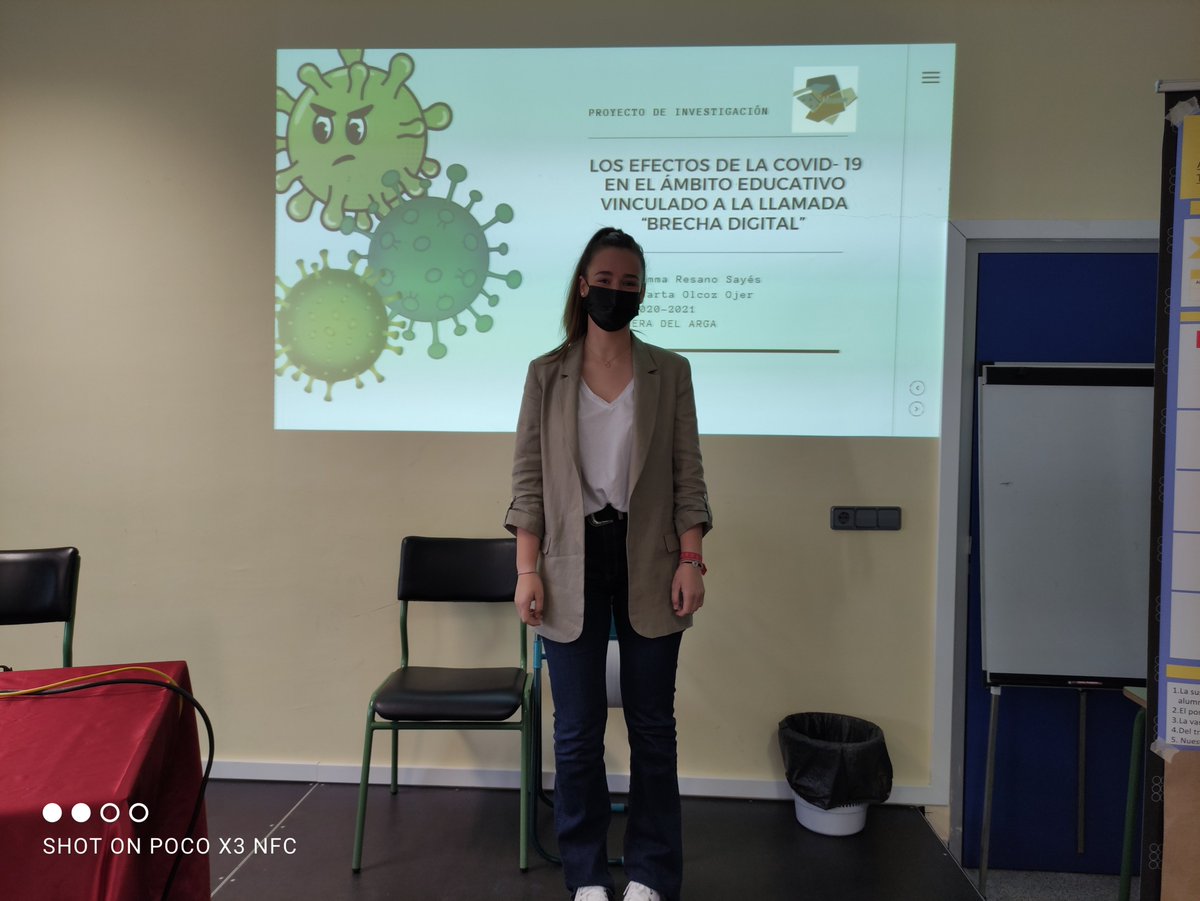 El pasado 18 de junio, Emma Resano Sayés, alumna de segundo de Bachillerato en la modalidad de Ciencias Sociales, obtuvo el primer premio  en el concurso de estadística “INCUBADORA DE SONDEOS Y EXPERIMENTOS” en la fase final de Navarra. 
iesriberadelarga.educacion.navarra.es/web1/blog/2021…