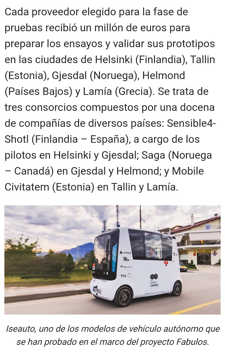 cuantometria's tweet photo. Lecciones aprendidas y recomendaciones para el despliegue de autobuses urbanos autรณnomos como resultado del proyecto europeo #Fabulos. 3 aรฑos de aprendizaje.(1/3)๐ https://t.co/h5nt4HavlV