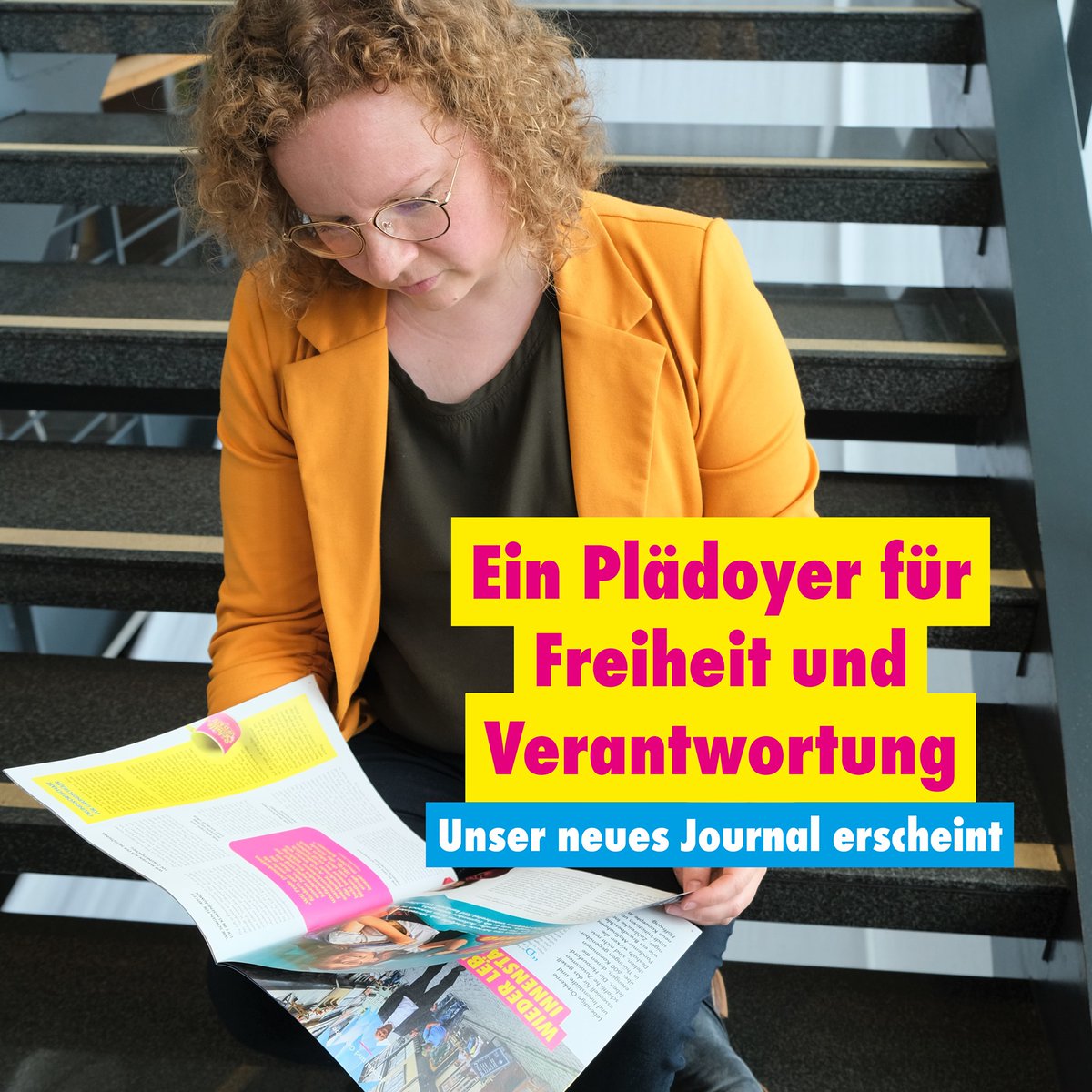 Ein Plädoyer für #Freiheit und #Verantwortung – unter diesem Leitthema steht unser aktuelles Journal. 
Ab heute erhalten alle Abonnenten der Thüringer Tageszeitungen ein druckfrisches Exemplar. 
Wer nicht dazugehört, kann das Journal online nachlesen unter freiedemokraten-landtag.de/journal