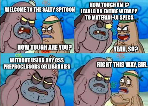 I'm not a frontend dev, but I do love making memes 😂