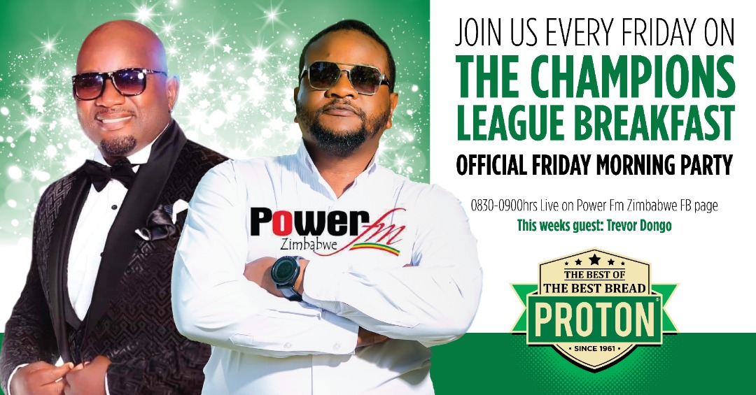 Best of the Best  with <a href="/ProtonBakers/">Proton Bakers</a> <a href="/powerfmzimbabwe/">powerfmzimbabwe</a> <a href="/shumbapazvese/">#ShumbaBae</a> <a href="/TrevorDongo_/">Trevor Dongo</a> <a href="/ZBCNewsonline/">ZBC News Online</a> 
Party We Party
Weekend StartUP...
powerfm.co.zw