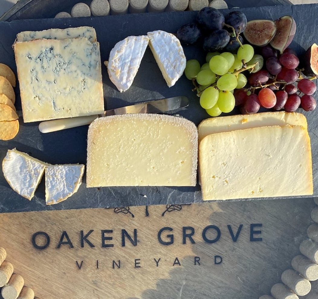 Is there anything better than some cheese? Maybe add some wine to the mix!

We're at Oaken Grove Vineyard tomorrow from 6 - 10pm. Book you're relaxing evening from their website now!

#oakengrovevineyard #marlowcheese #localfood #wine #cheese