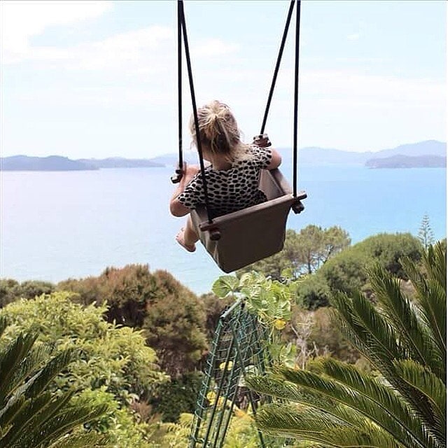 How's this for a swing with a view?💚💚💚

#flyinghigh
#vestibularboost
#toddlerswings

<a href="/SolvejSwings/">Solvej Swings</a>