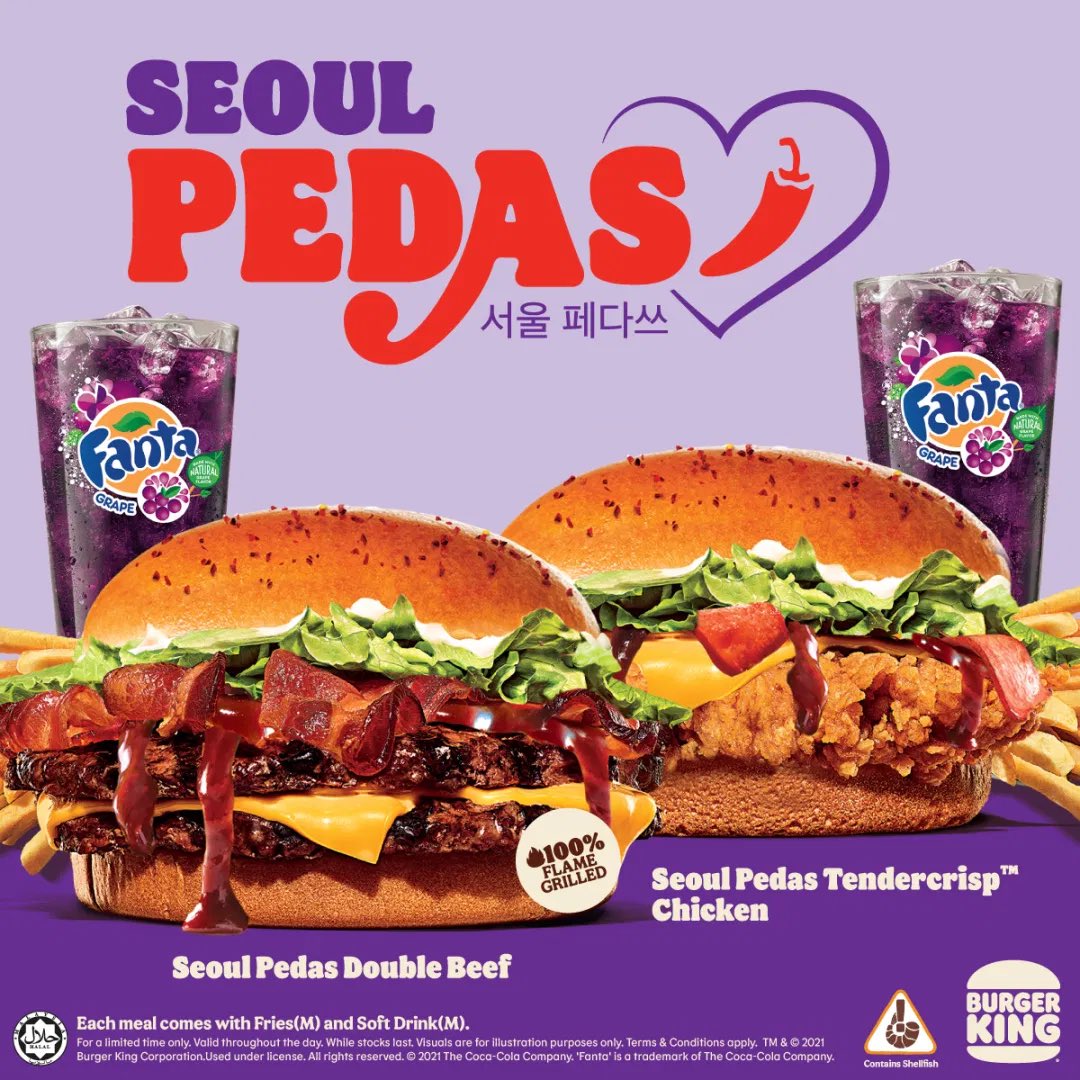 furragain's tweet photo. nobody asked but:

1. Marrybrown Gangjeong
- pedas manis yg memang pedas
- 9/10

2. Burger King Seoul Pedas
- sedap. tak pedas sangat
- 8.5/10

3. Texas Chicken Fire Dragon
- rasa samyang so ok je. patty tebal
- 7/10

4. Mcd Spicy Korean
- what is dis hunny…rasa halia je
- 3/10 https://t.co/S1pnLhnjFM