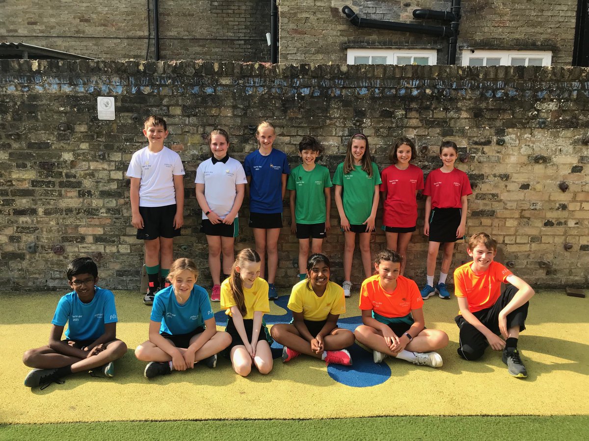 SPFJuniorSchool's tweet photo. Our Year 6 Sport Captains are looking splendid in their House shirts and are ready to win the sports shield at the end of our sports day today. #runthrowjump https://t.co/lc173faXIj