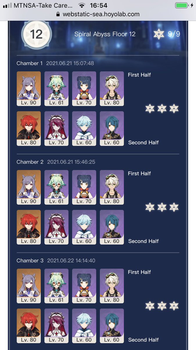 sNazzKun's tweet photo. Can’t stream this and next Monday/Tuesday cause of work :( but I am working on a 1.6 Floor 12 Guide with R1 Lions Road on Keqing + R1 Blackcliff Diluc and Low Const. 4 Stars (except Xiang, C6 Dx) #genshinimpact #abyss #realistic #gacha https://t.co/zdrw39tPK0