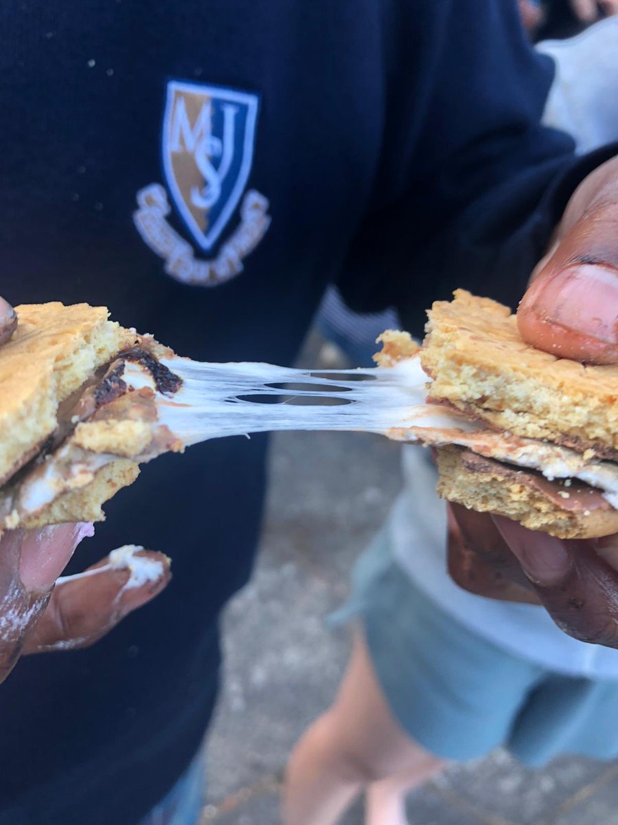 Msj_Boarding's tweet photo. Hatfield held a cookout, making banana splits, s’mores and toasted marshmallows. #iloveboarding #nationalboardingweek @BSAboarding https://t.co/WTG7r3AlWr
