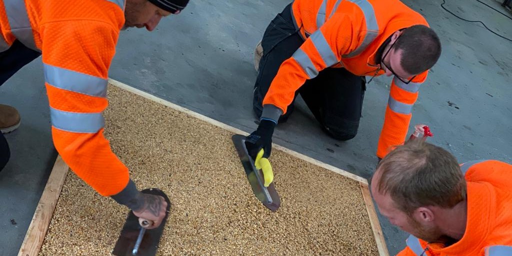 ResinSales's tweet photo. We've still got spaces on this month's resin installer training course which is on Wednesday 30th June. Book your place here: https://t.co/Wzv5fSltV5 #resintraining #resinbound #skillup https://t.co/m62VID317S