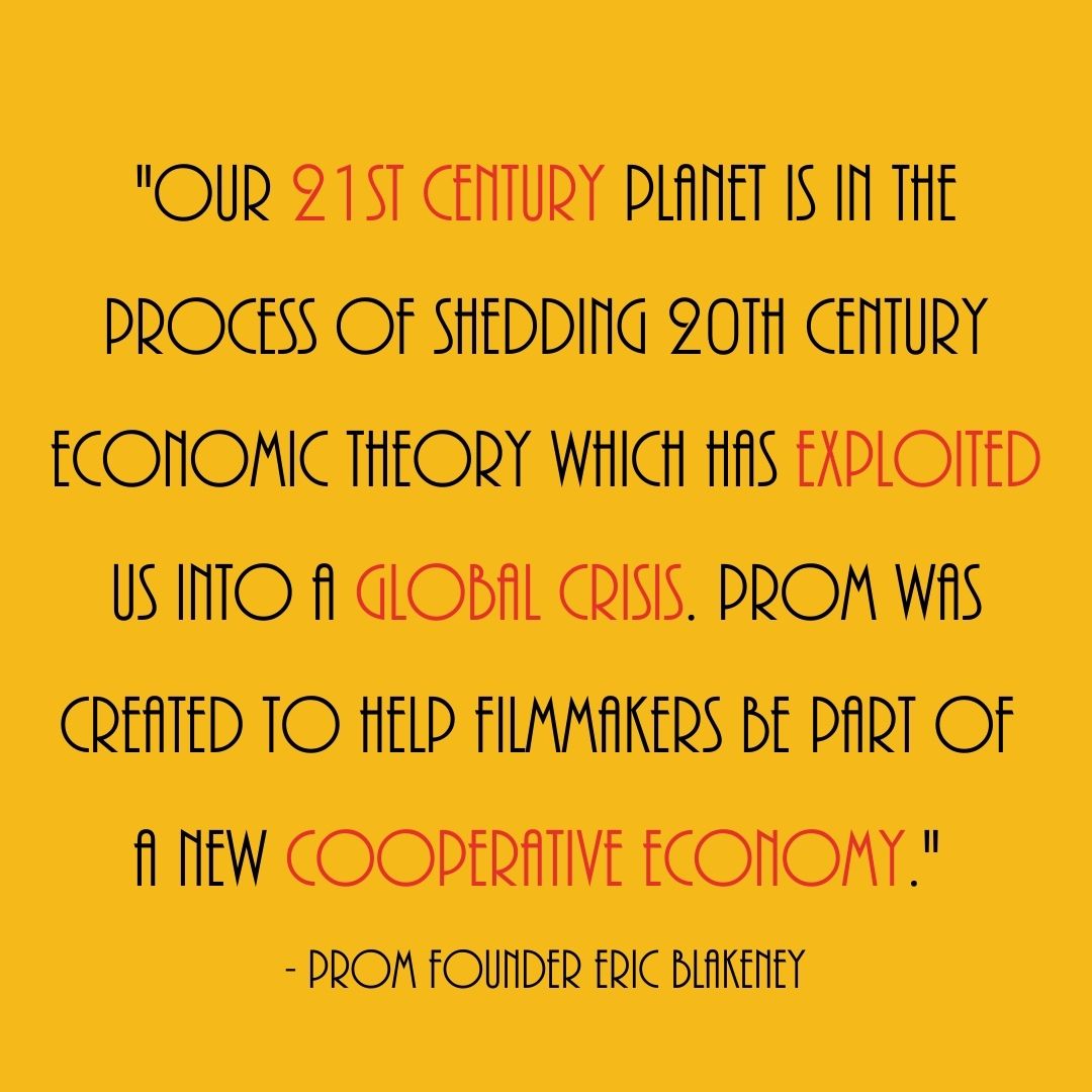 Our founder Eric Blakeney on why PROM was created ❤️  🎬

#indiefilmmaking #indiefilmmaker #indiefilm #indiefilms #filmmakers #filmmaking #neweconomy #PROM #digitalfilmmaking