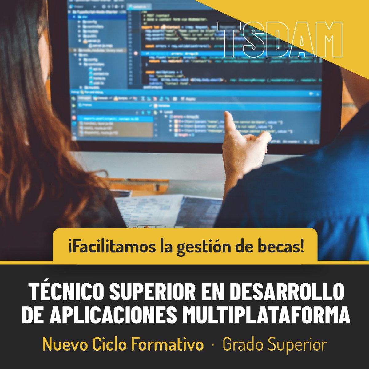 El alumnado de #TSDAW/#TSDAM de #EscuelaIdeo colaborará en proyectos de #softwarelibre como modo de #aprendizaje de buenas prácticas del sector y medio para construir un portfolio profesional de calidad
#IdeoFP #FP 
Infórmate: 
bit.ly/2T4IqQS
bit.ly/3j8YSKH