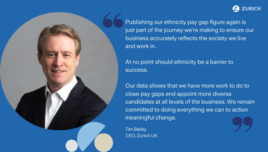 News: Zurich publishes UK ethnicity pay gap for second time
- launches a series of interventions to address pay gaps and under-representation
- Developed with @Zurich_CAN &amp; @B_I_Tweets
- Zurich was the first insurer to publish its EPG data in 2020
More: zurins.uk/epg21