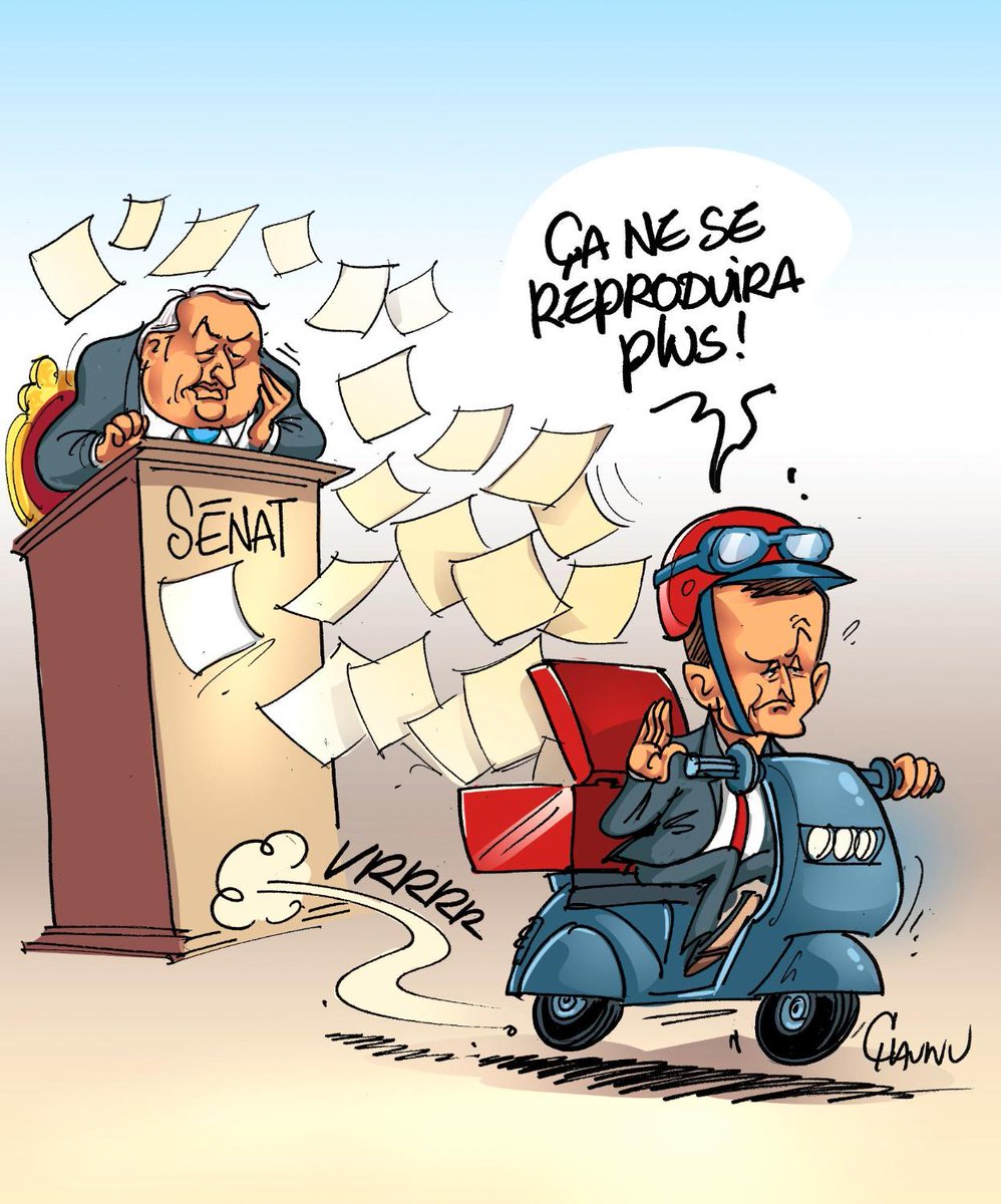 OuestFrance's tweet photo. 🗳 Élections régionales : La Poste reprend la distribution de 5 millions de plis confiés à Adrexo

Le dessin du jour d'@EmmanuelChaunu ✍️ https://t.co/ooSykhKo3D