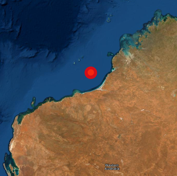 dfes_wa's tweet photo. A 5.1 magnitude earthquake struck 209km west of Broome around 3pm today, at a depth of 10km. There is currently no tsunami threat, and no damage has been reported yet. 

⚠️It is normal for aftershocks to occur after the initial earthquake - report here: https://t.co/fEAsAPkCmU https://t.co/YWkhA3FVye