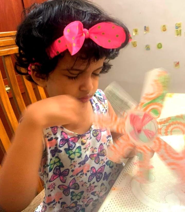 StMarksILC's tweet image. Making their own Paper Cup Windmills. STEM activities that nurture the interest of Science at a Foundation level. #StMarksILC #stemactivitiesforkids #thinkingactivitiesforkids #selfdiscovery #thinkingchildren #problemsolvingskills #logicalthinkingskills #stemfoundations #stemfun