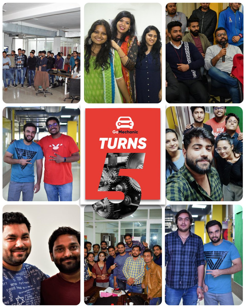GoMechanic_Blog's tweet photo. These 5 years at @gomechanicindia are more than just a milestone. These are #5YearsOfMemories
#Milestone #Achievement #Anniversary #Moments https://t.co/9K0F2rLz4o