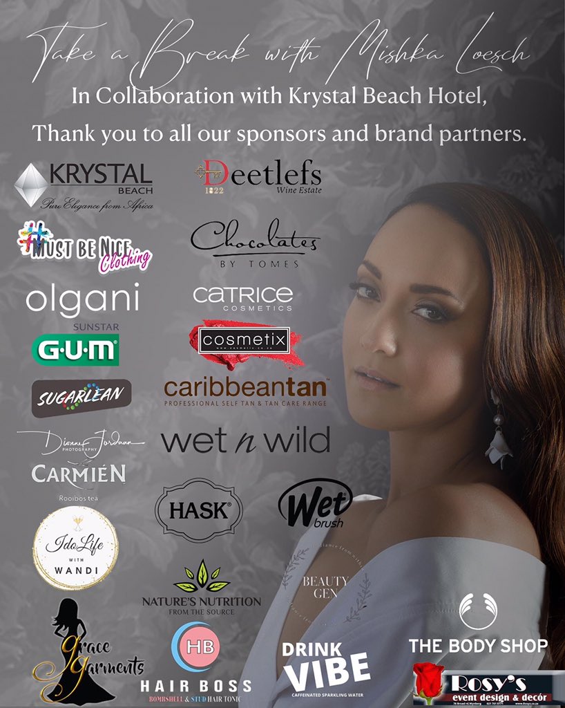 Two more sleeps until the 3rd #TakeABreakWithMishkaLoesch! I am so excited, I can’t event begin to tell you! 🙌🏻 - means the world that you’re supporting my sanitary drive! #KeepAGirlChildInSchool 

@KRYSTALBEACH8