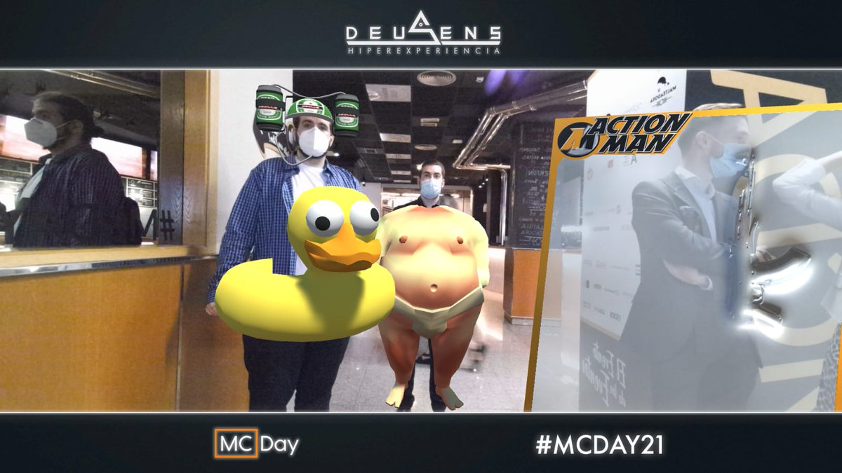 DeuSens's tweet photo. ¡Nuestro #FunMirror está listo ✅ para esta gran ocasión! #MCDay21 https://t.co/5fjfJqsnO5