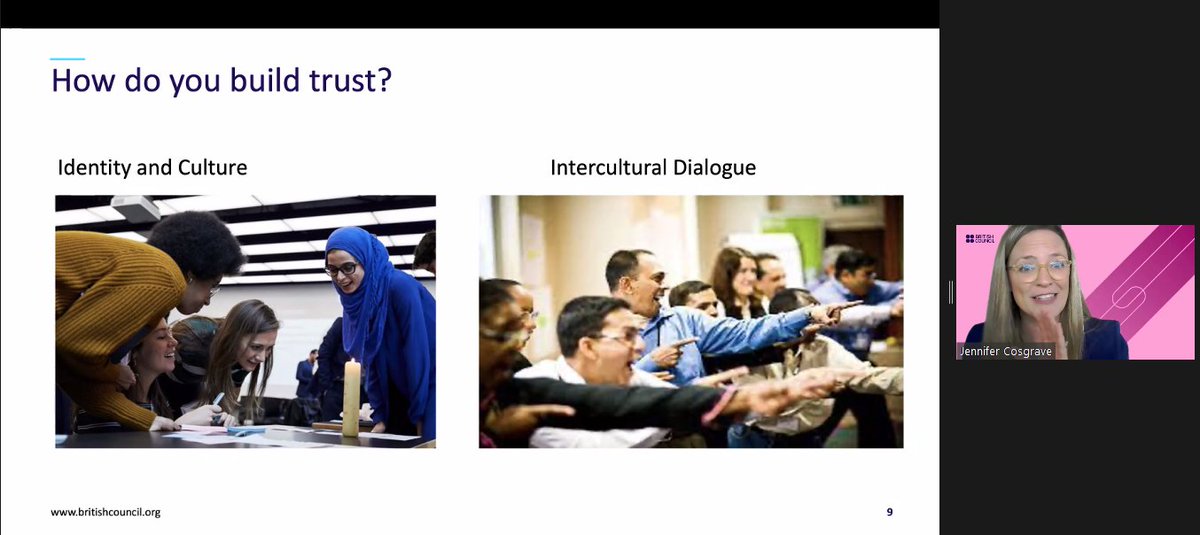 nl_British's tweet photo. Fantastic to see @cosgrave_jenny speak @SussexUni #globalpartnershipconference about the importance of building trust when creating international partnerships in Higher Education. #Sussexpartners2021 https://t.co/r9NLSA0Gnx
